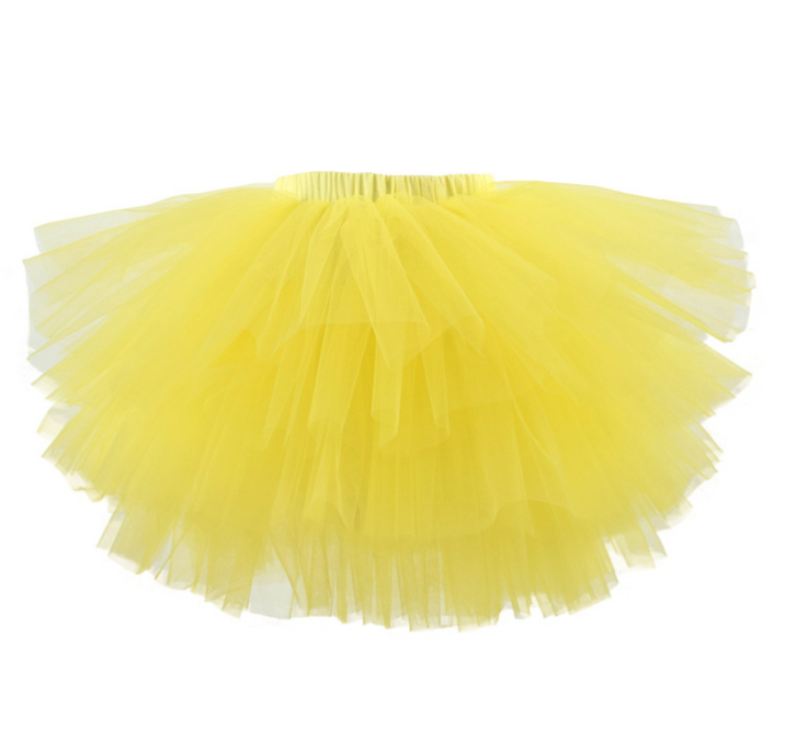 Halloween costume girls 6 layer tutu fluffy tulle little princess dance petticoat TUTU multi-layer skirt