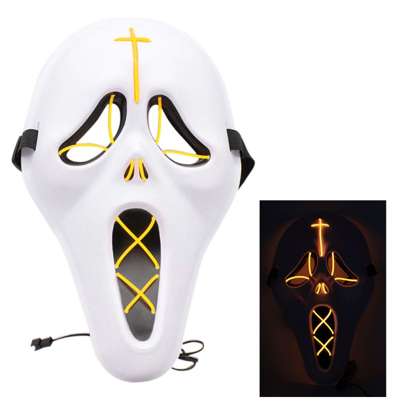 Halloween led glowing mask