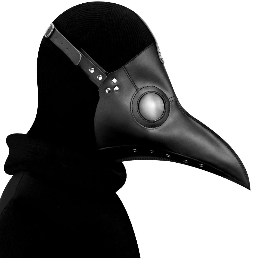 Halloween Plague Doctor Mask With Long Beak
