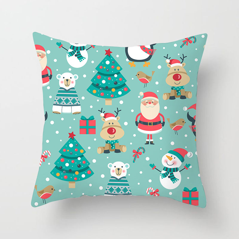 Christmas cartoon pillowcase