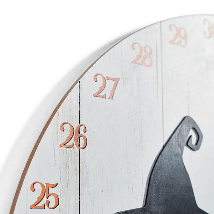 Halloween Countdown Clock Wooden Countdown Watch