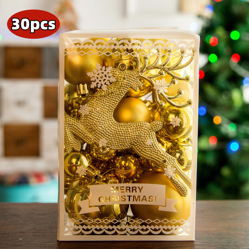 Fashion Family Ornaments Christmas Decorative With Christmas Balls