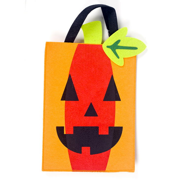 Halloween Decoration Fabric Felt Portable Storage Bag