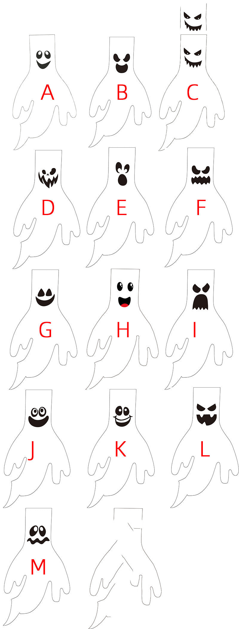 Halloween Windsock Ghost Face Windsock Flag Hanging Outdoor Decoration For Yard Garden Patio Halloween Decorations For Home