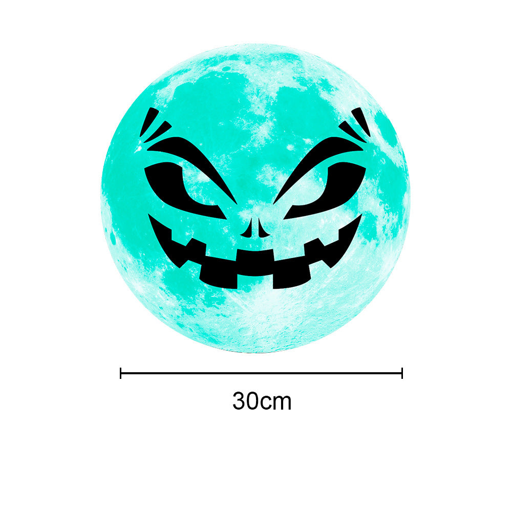 Halloween Crow Pumpkin Luminous Fluorescent Sticker
