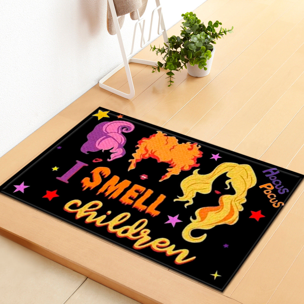 Halloween Alphabet Kitchen Bedroom Entry Mat
