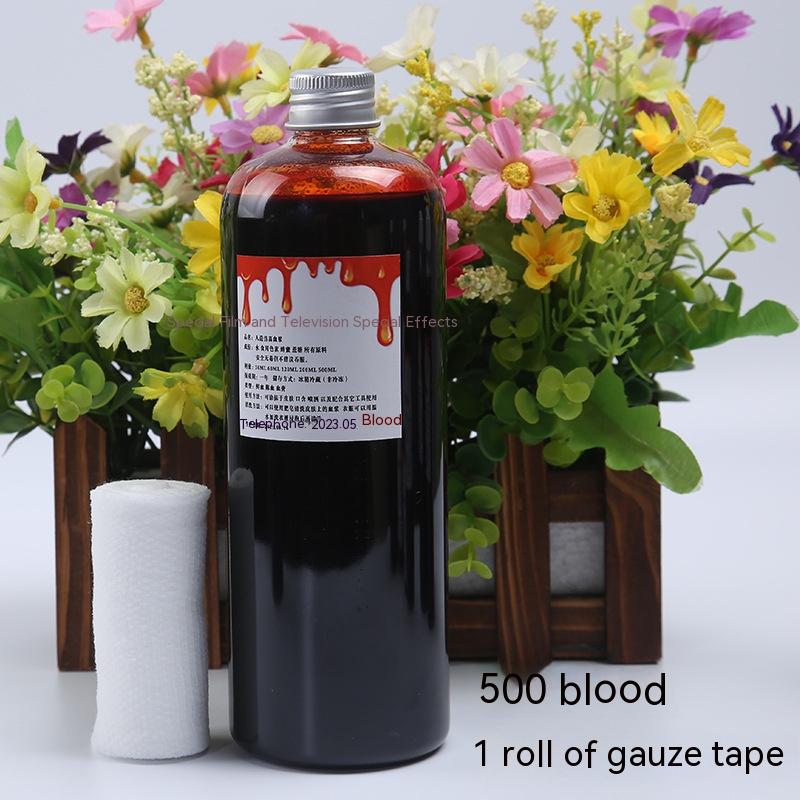 Halloween Decoration Plasma Fake Blood Capsule Simulation Props