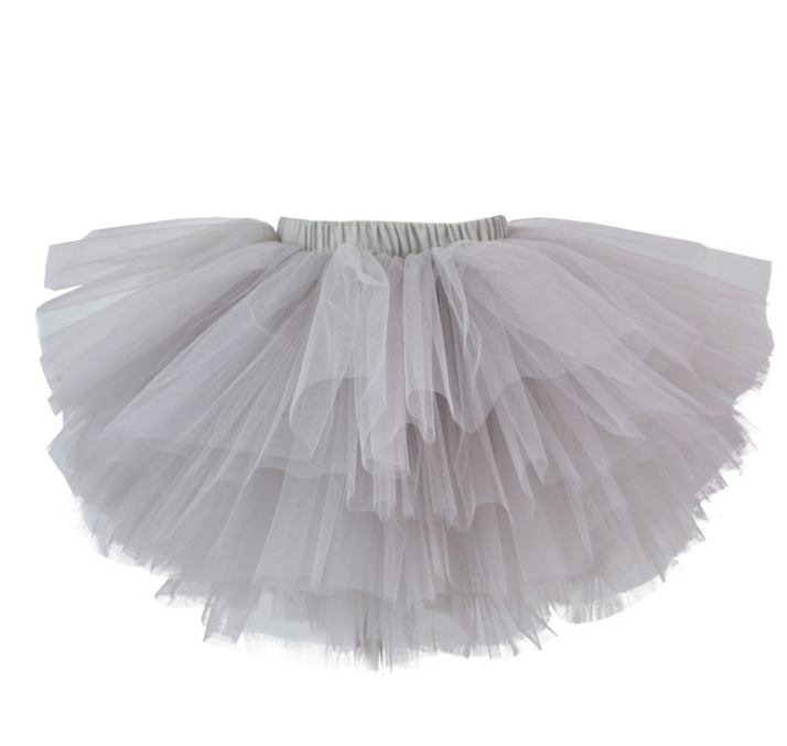 Halloween costume girls 6 layer tutu fluffy tulle little princess dance petticoat TUTU multi-layer skirt