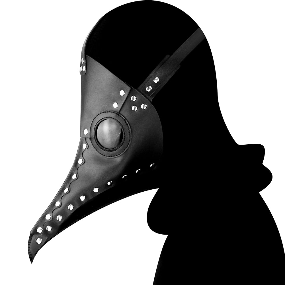 Domineering plague long beak doctor mask halloween