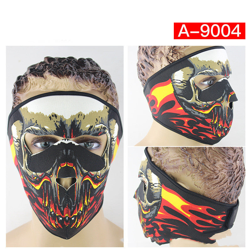 Outdoor Sports Cycling Mountaineering Skiing Halloween Skull Mask