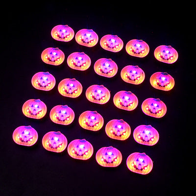 Halloween props gift glowing ring pumpkin lantern