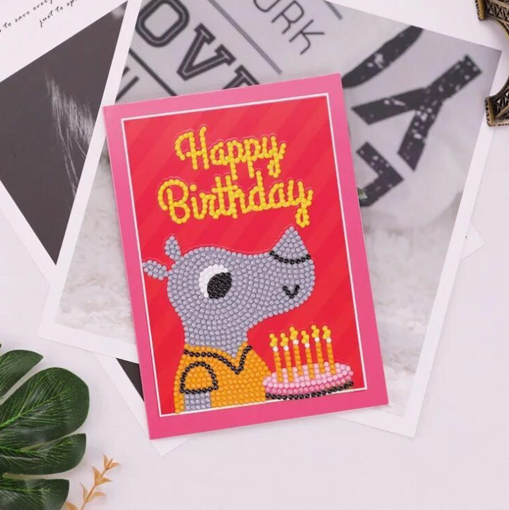 Creative Christmas Card Christmas Card Diamond Painting Greeting Card