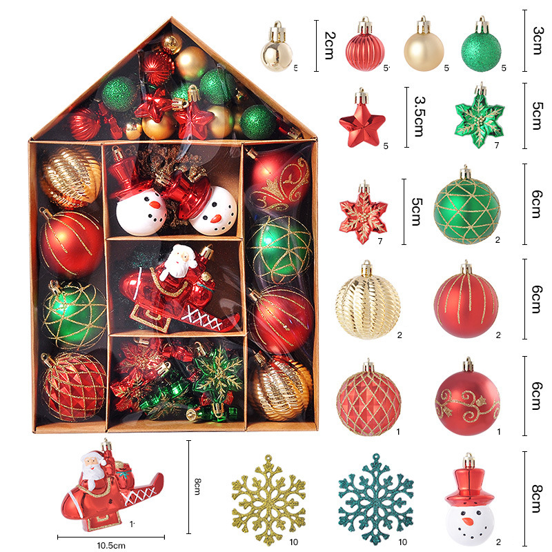 Christmas Ball Decorative Set