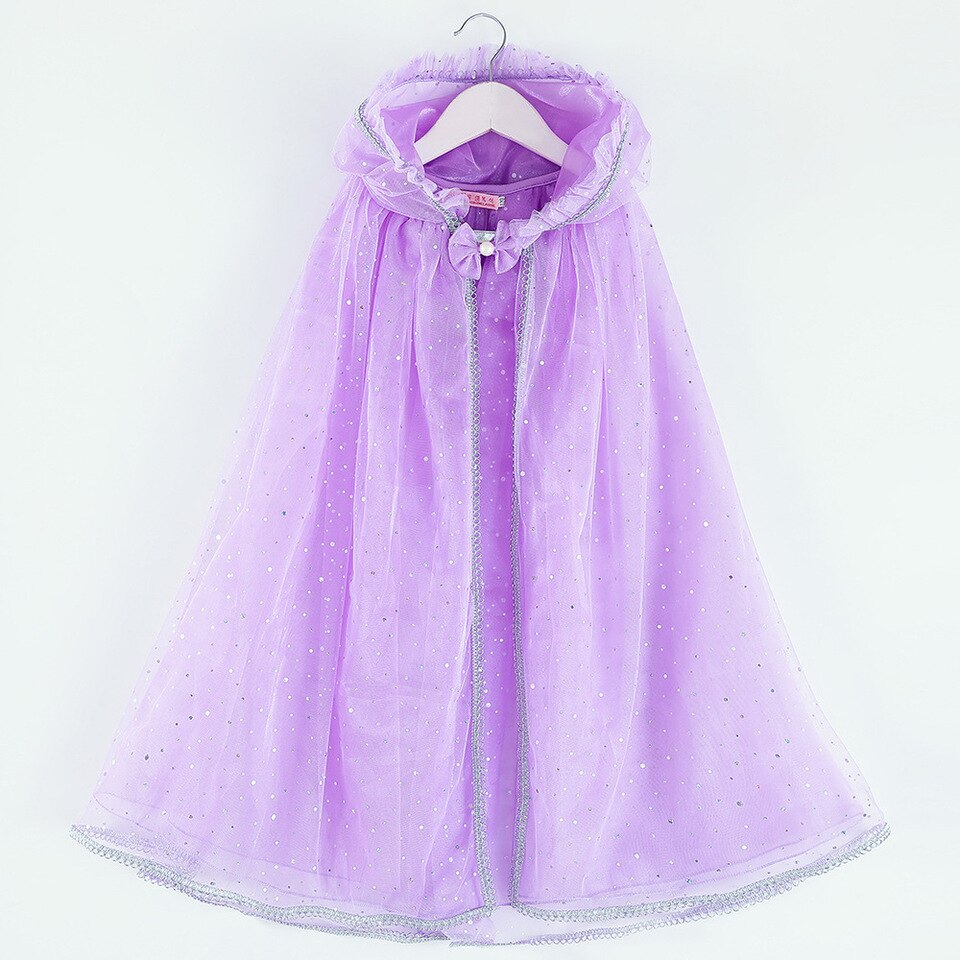 Princess Cloak Halloween Children Witch Cloak