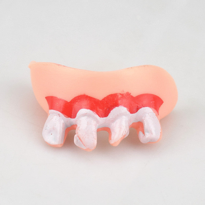 Fashion Simple Halloween Weird Fake Teeth Toys