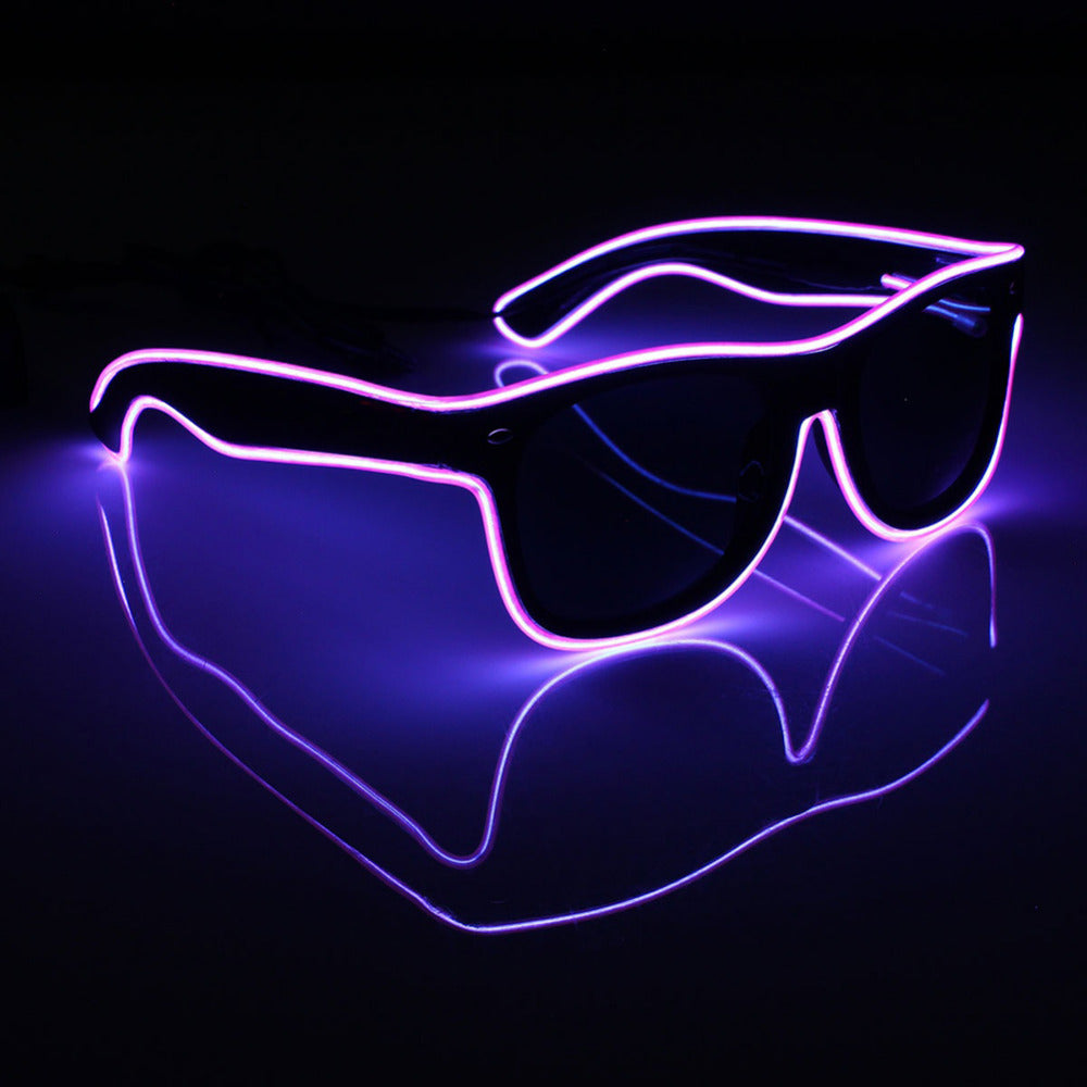 Blind LED glasses