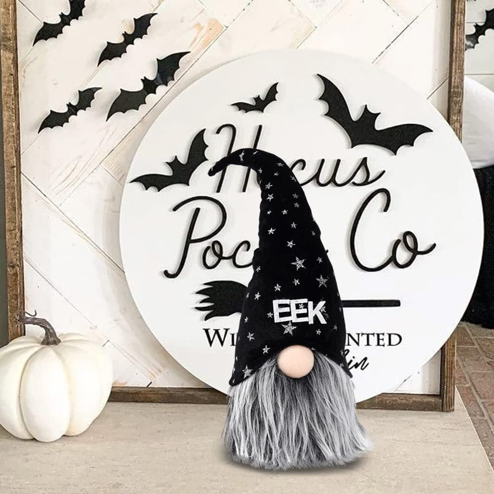 Halloween Luminous Faceless Doll With Light Decoration