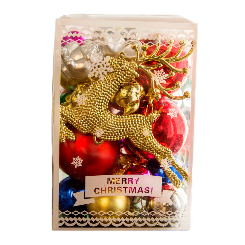 Fashion Family Ornaments Christmas Decorative With Christmas Balls