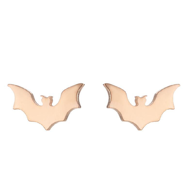 Stainless Steel Halloween Horror Stud Earrings