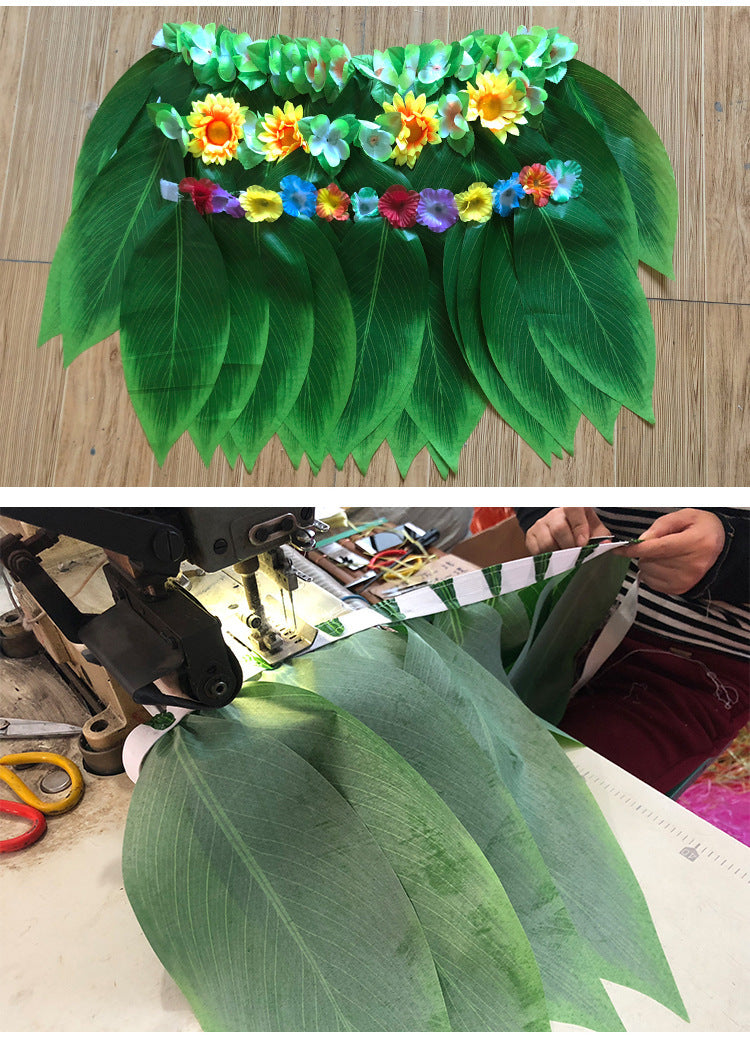 Beach Festival Performance Grass Skirt