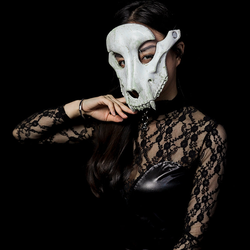 Billy Goat Bone Mask Full Face Animal Show Halloween