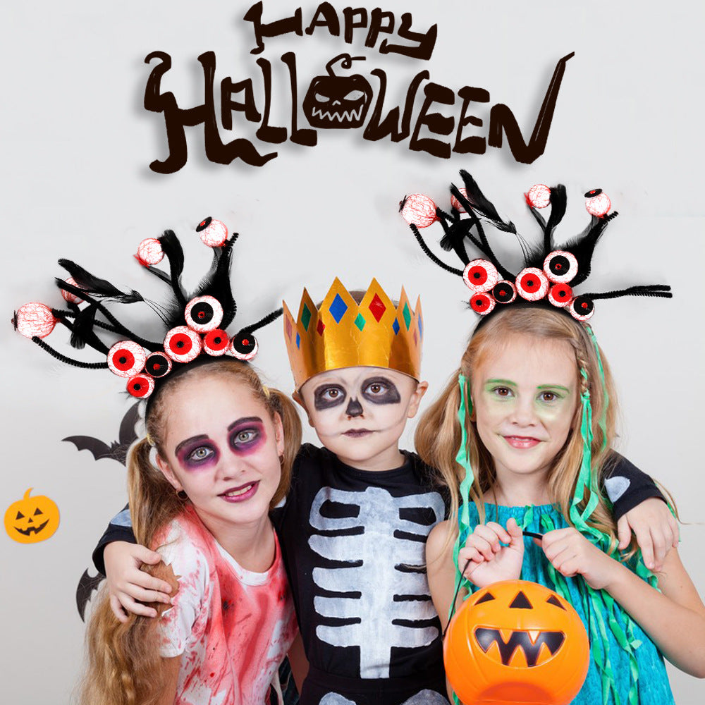 Children's Creative Halloween Eyeball Headband