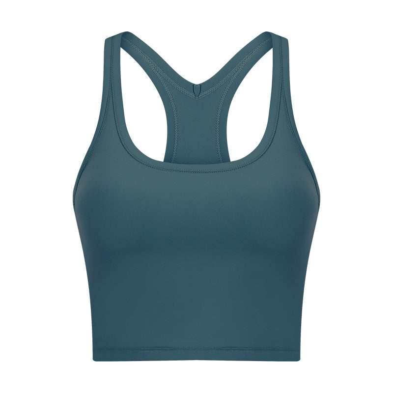 Yoga Vest With Chest Pad For Women
