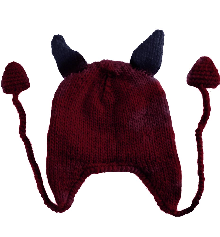 Devil Funny Halloween Horn Hat Cool