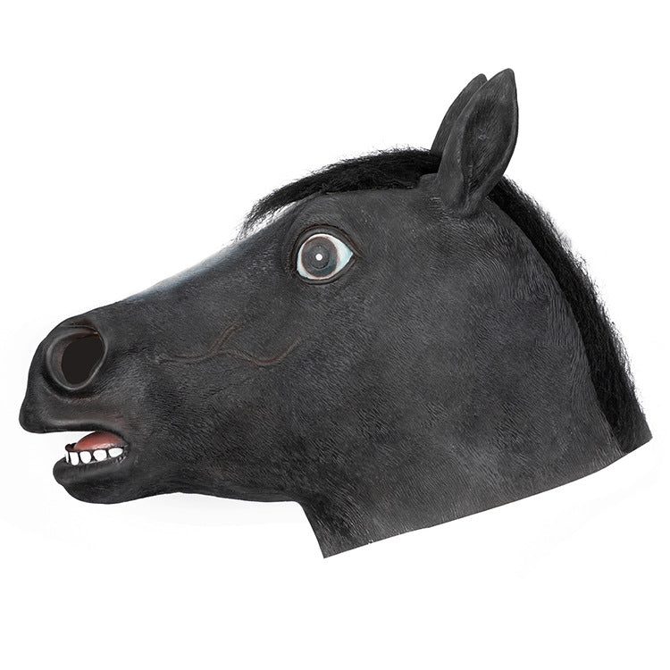 Halloween Latex Mask Animal Horse Head