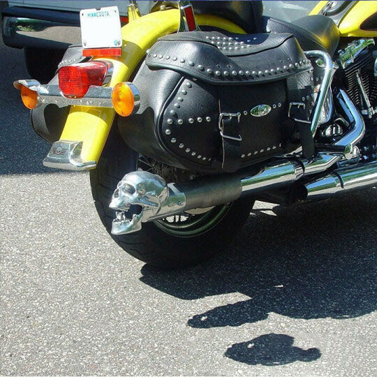 Halloween Skull Creative Motorcycle Exhaust Pipe Decoration