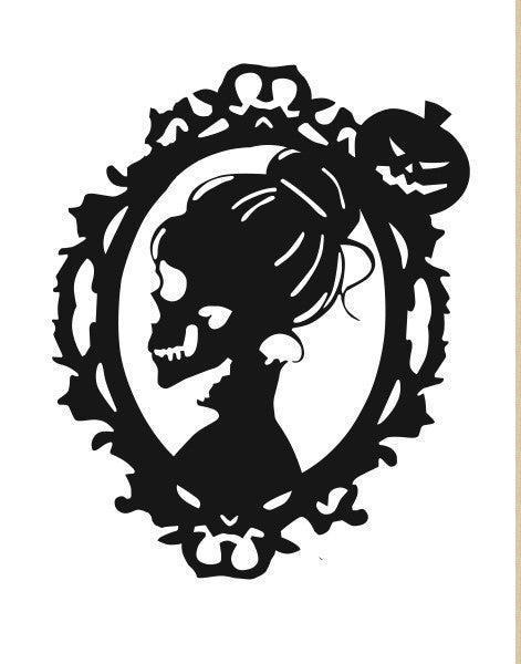 The Witch Is In Halloween Door Hanger With Non Woven Fabric