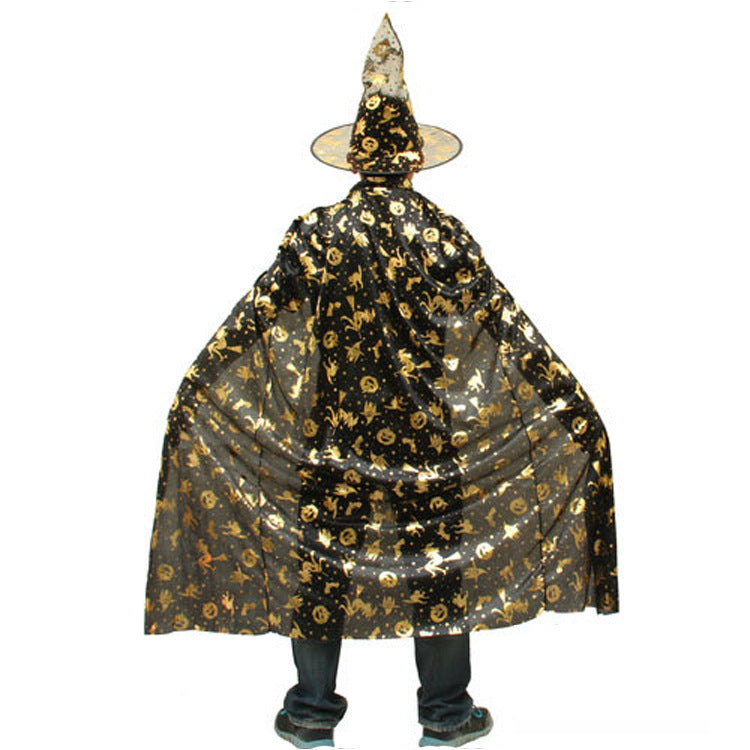 Halloween Decoration Cosplay Performance Costume Witch Vampire Pumpkin
