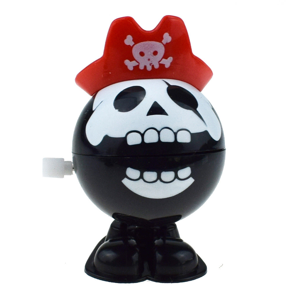 Halloween Wind Up On The Chain Jump Ghost Teeth Jumping Tooth Gift Dental Model Toy For Children Toys All Saints' Day