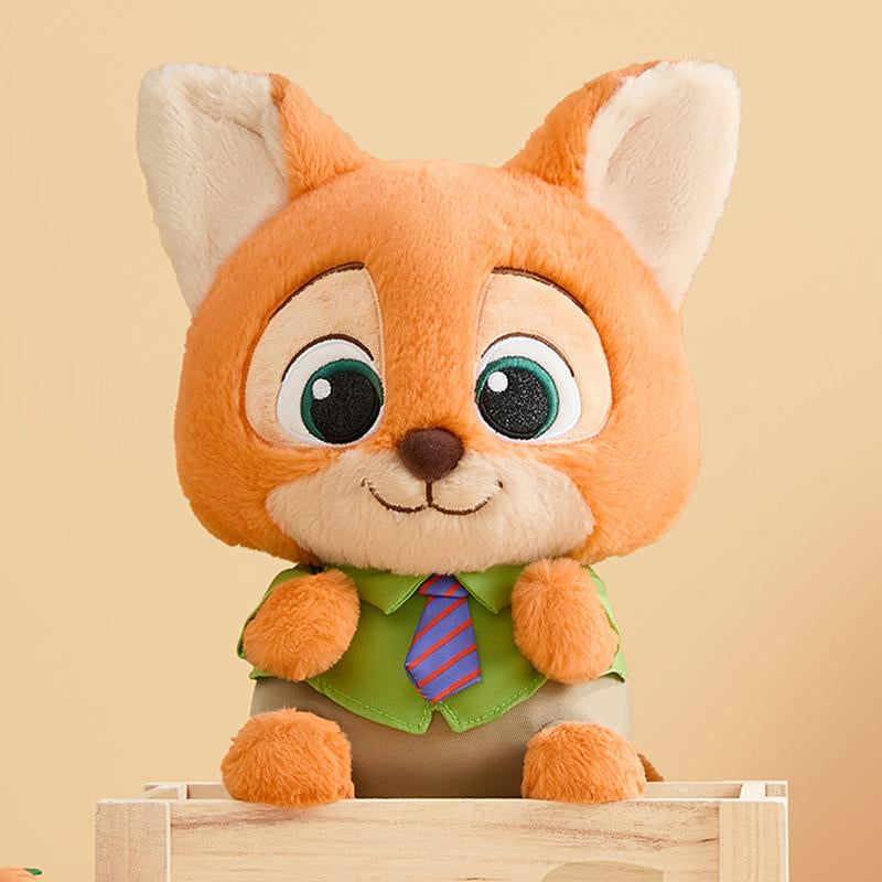 Disney Zootopia 2 Feature Plush Judy Hopps and Plush Nick Wilde - Plush Toys for Kids and Preschoolers - Stuffed Animal Movie Toys for Kids and Collectors -Plush Toys Gifts for Friends Family Kids Christmas New Year Chidlren Day Gifts(11")