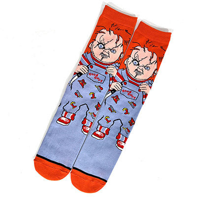 NEW Halloween Socks Pumpkin Bat Human Skeleton