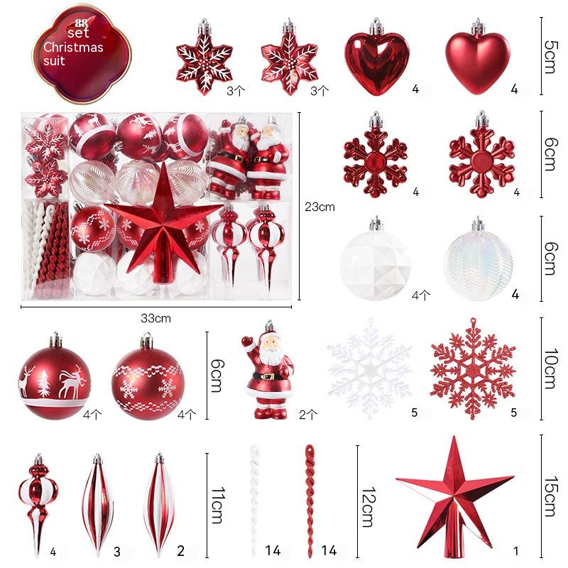 88 Christmas Decoration Christmas Ball Special-shaped Ball Props