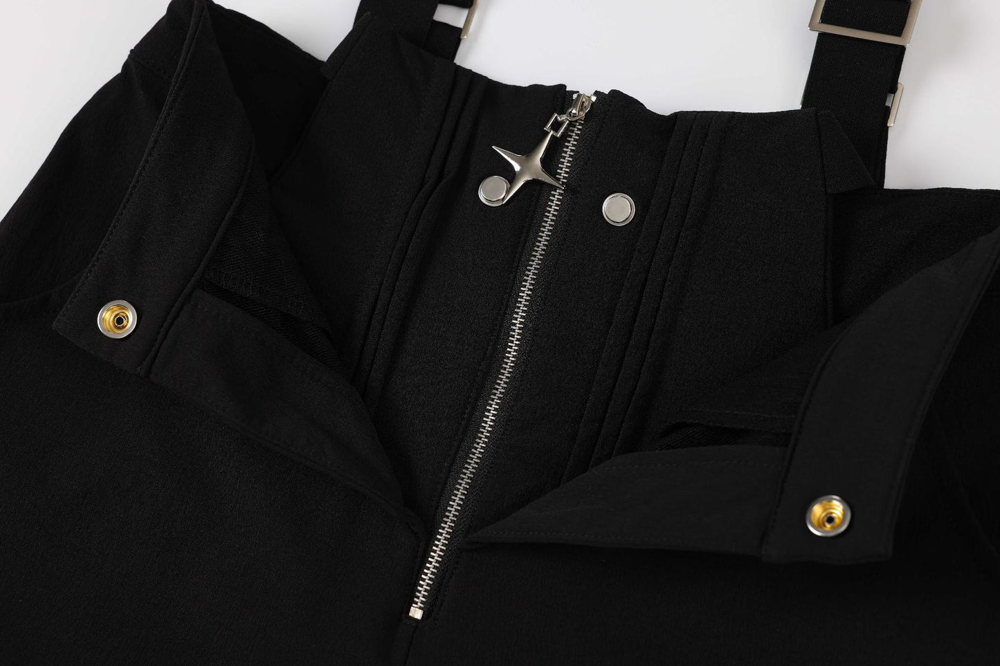 Hot Girl Zipper Design Casual Trousers