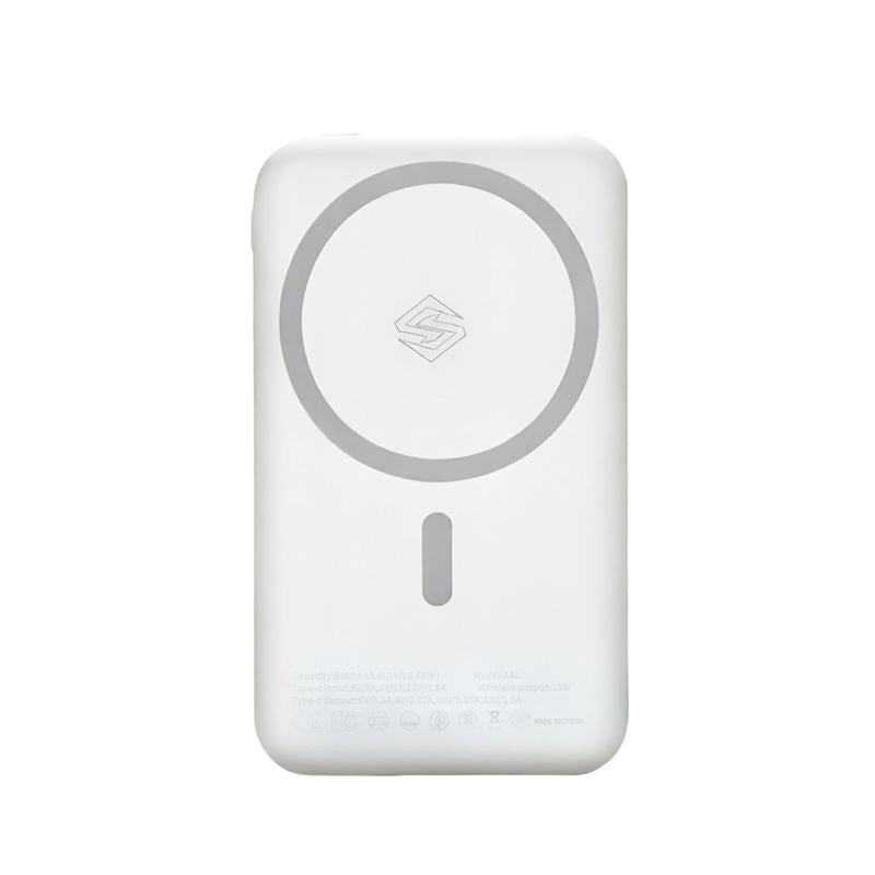 Sctselct Magnetic Wireless Power Bank, 8000Mah, Selfie Light