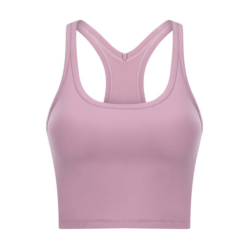 Yoga Vest With Chest Pad For Women