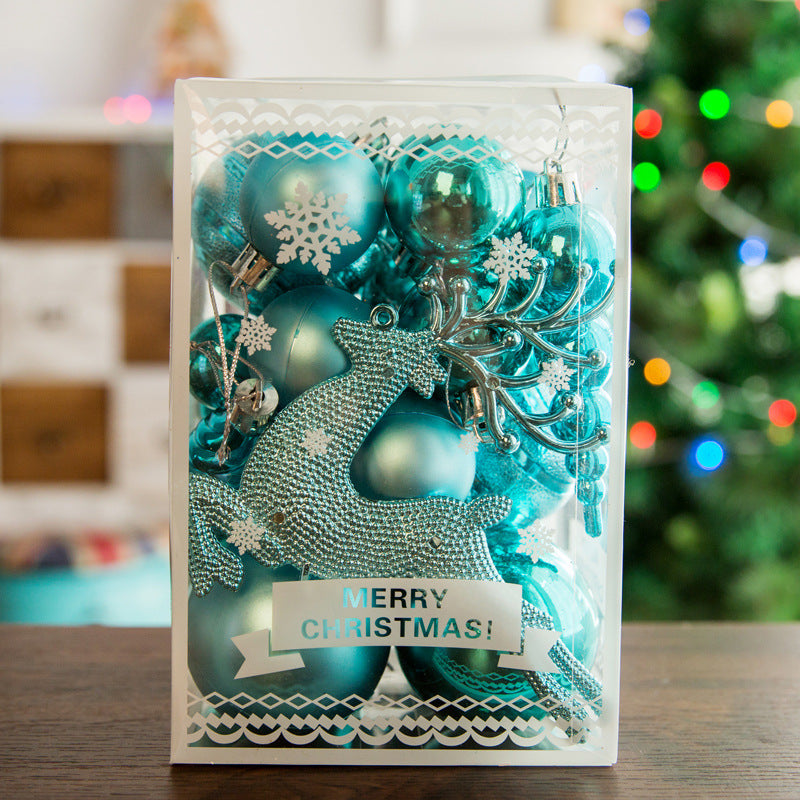 Fashion Family Ornaments Christmas Decorative With Christmas Balls