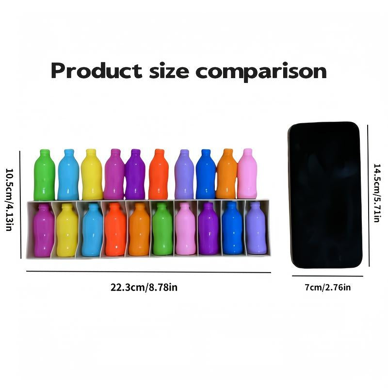 Colorful Guessing Bottle Matching Toy for Kids - Interactive Memory Development Parent-Child Game - Durable Board Game for Boys Girls - Perfect Birthday Festival Gift