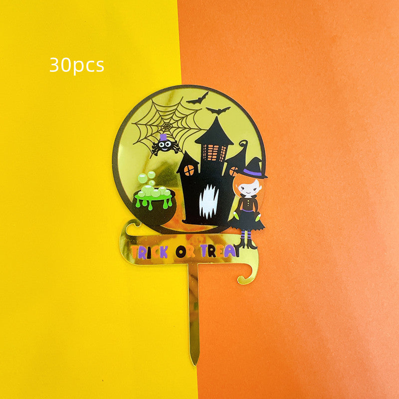 Color Printing Acrylic Halloween Decoration Funny