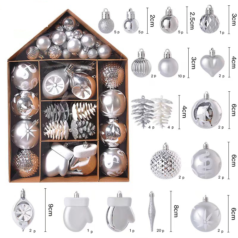 Christmas Ball Decorative Set