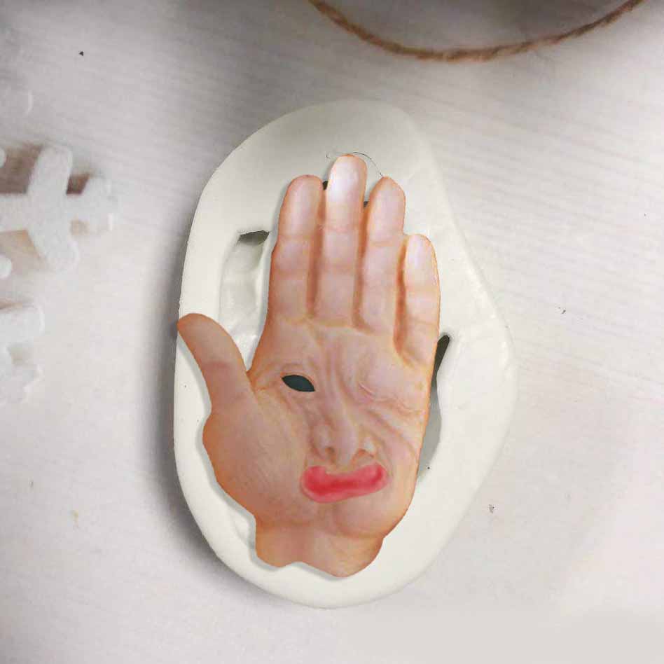 Halloween Heart Human Brain Shaped Silicone Mold