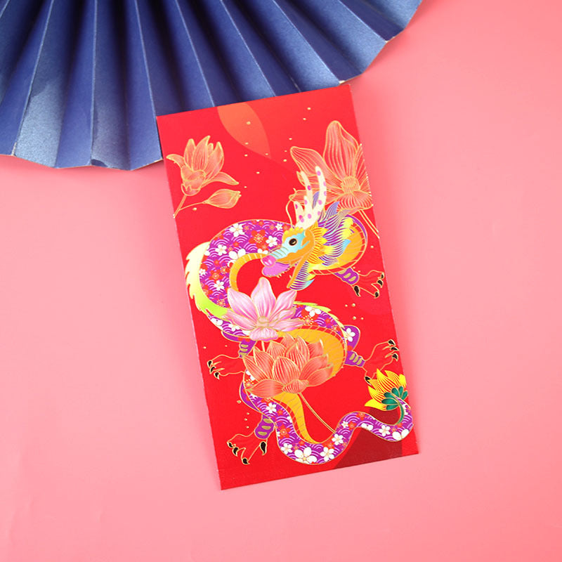 2024 Dragon Year Red Envelope Chinese New Year National Tide