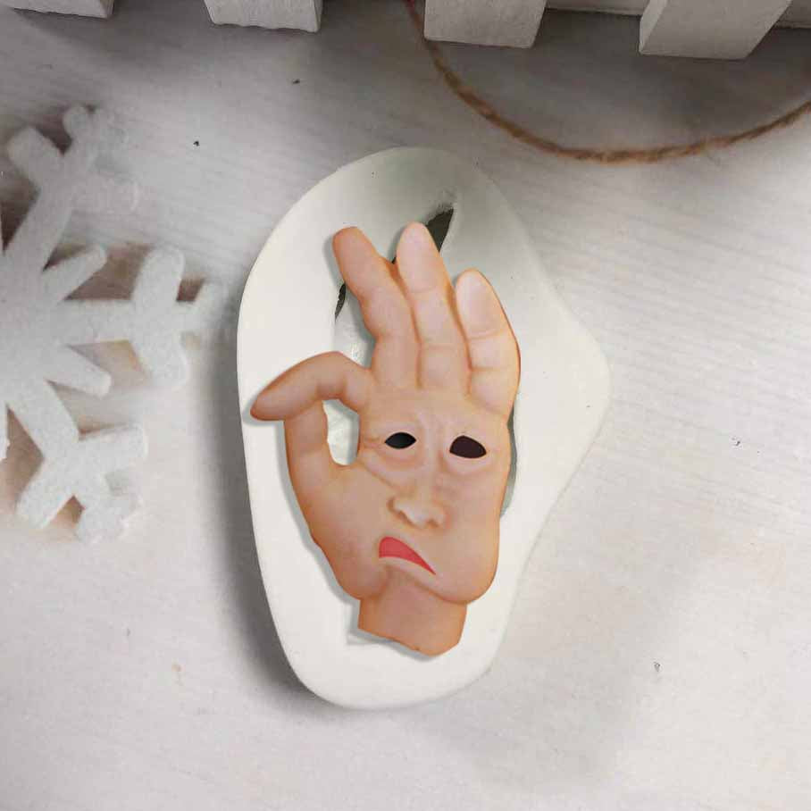 Halloween Heart Human Brain Shaped Silicone Mold