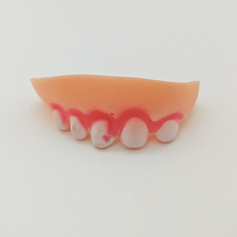 Fashion Simple Halloween Weird Fake Teeth Toys