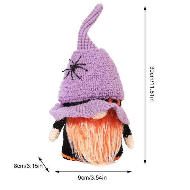 Halloween Holiday Decoration Knitted Rudolph Doll