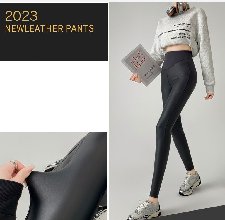Autumn And Winter High Waist Tight Leggings For Women