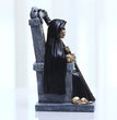Resin Crafts Halloween Decoration Ornaments Western Traditional Throne